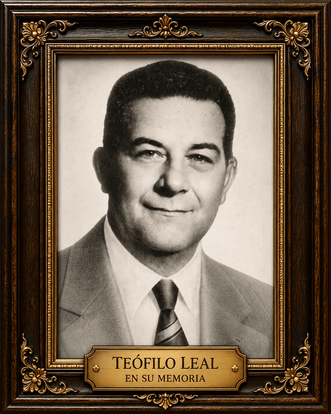 Retrato de Teófilo Leal Berra